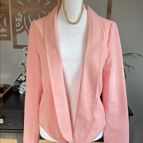 ✨SPECIAL OFFER✨see description Candie's Peach Blazer Size Small - Picture 1 of 11